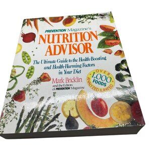 Prevention Magazine's Nutrition advisor paperback book by Mark Bricklin READ